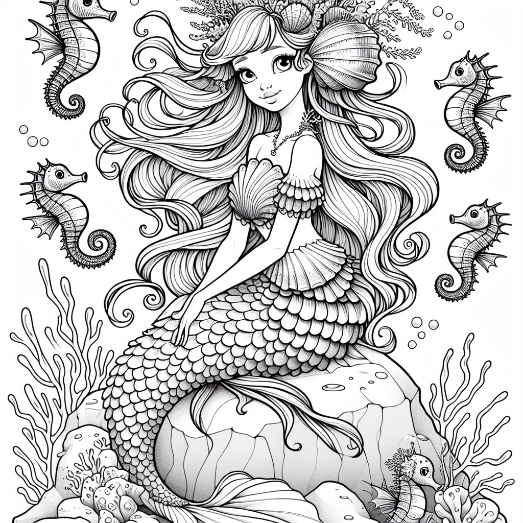 Ariel Coloring Pages Custom Paint By Numbers ariel-coloring-pages-custom-paint-by-numbers