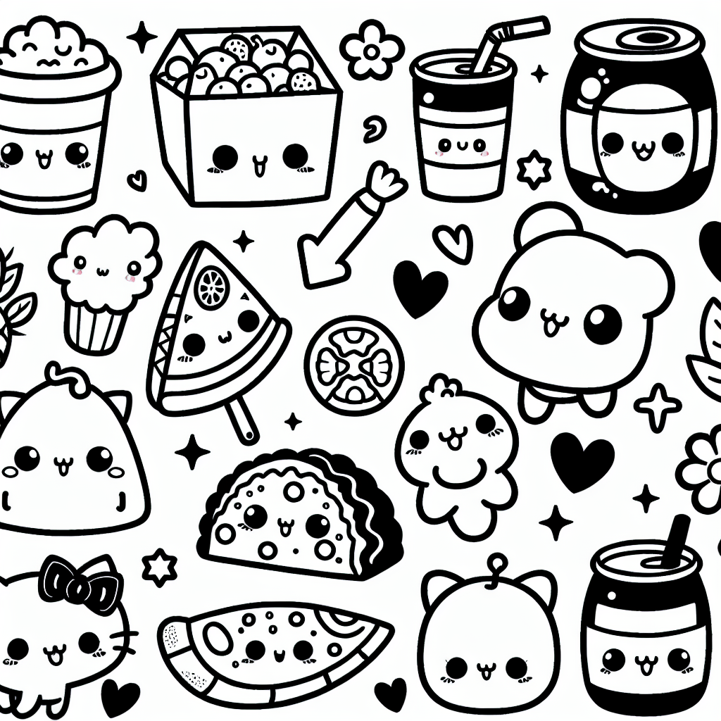 kawaii-coloring-pages-custom-paint-by-numbers