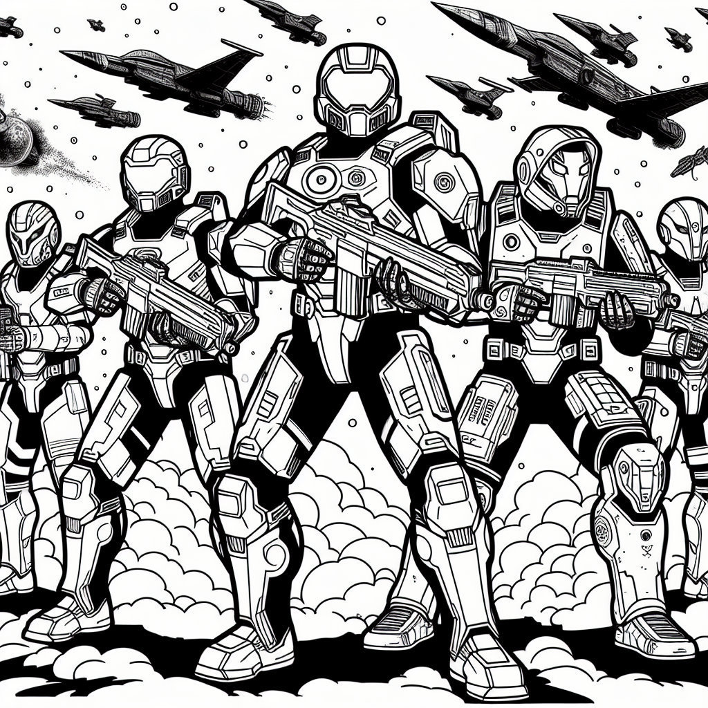 power rangers coloring page