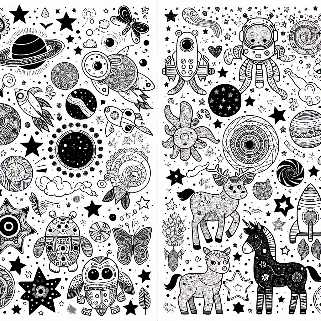 Stress Relief Coloring Pages For Adults – Custom Paint By Numbers