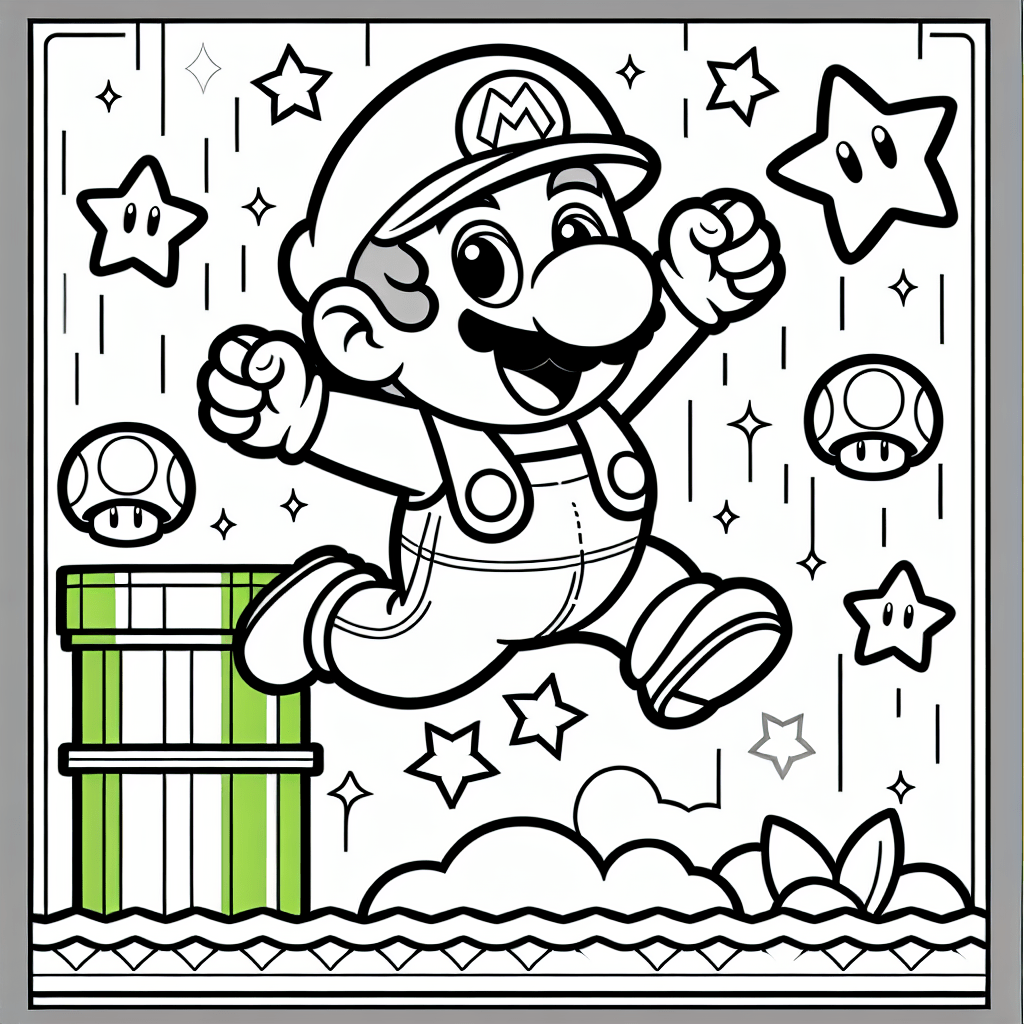 Free Printable Mario Coloring Pages For Kids Free Printable Mario Coloring Pages For Kids