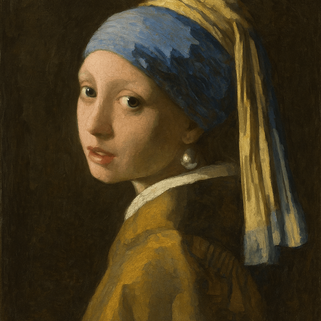 Paint By Numbers | Pearl Portrait - Custom Paint By Numbers