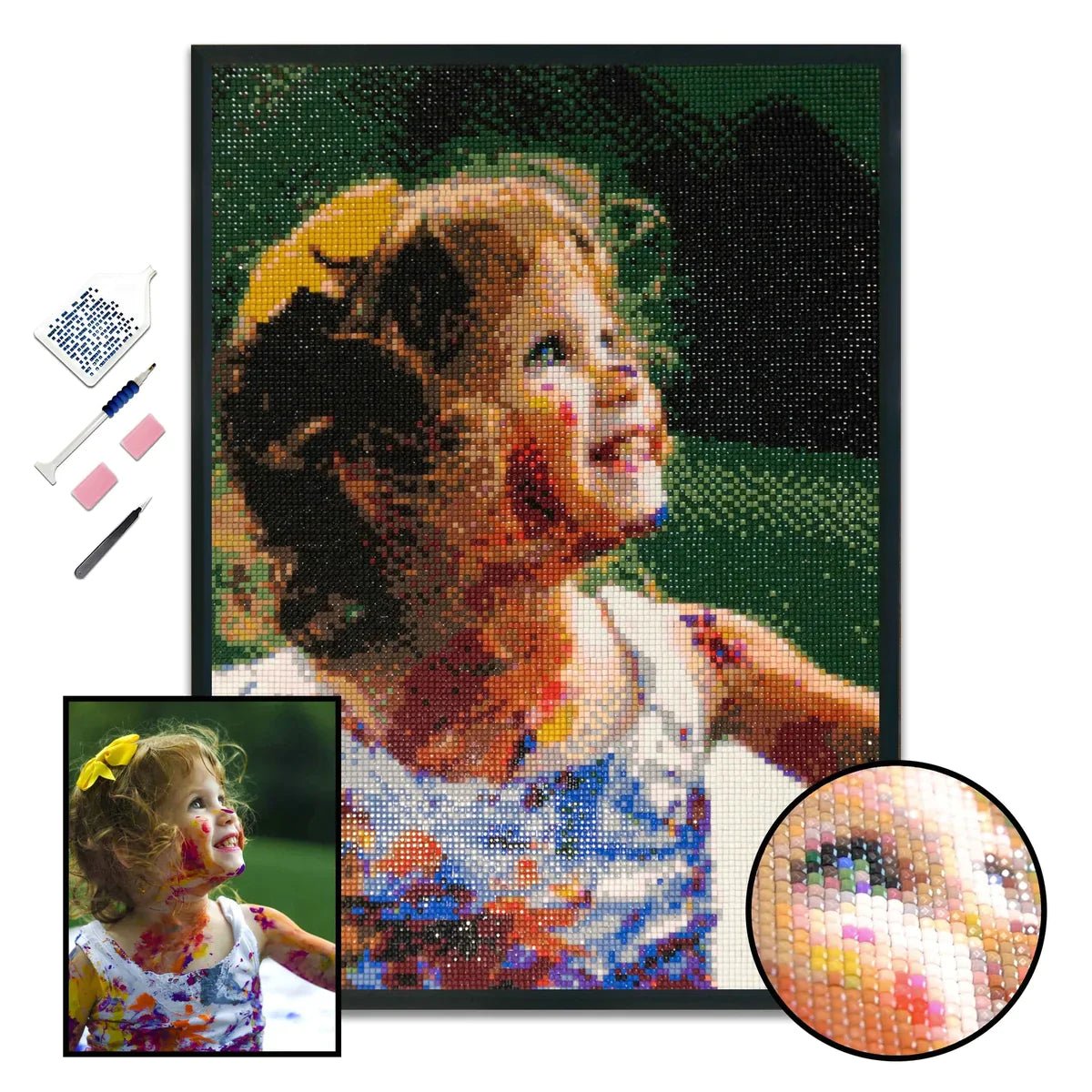 Custom Diamond Painting | Just Upload Your Photo - Custom Paint By Numbers