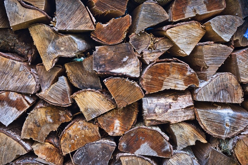 Paint By Numbers | Brown Firewood Lot - Custom Paint By Numbers