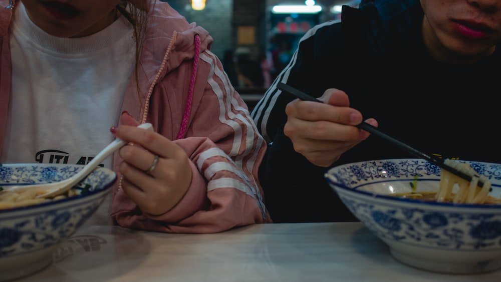 Paint By Numbers | Changsha - Woman In Black Jacket Holding Baby In Pink And White Stripe Hoodie - Custom Paint By Numbers