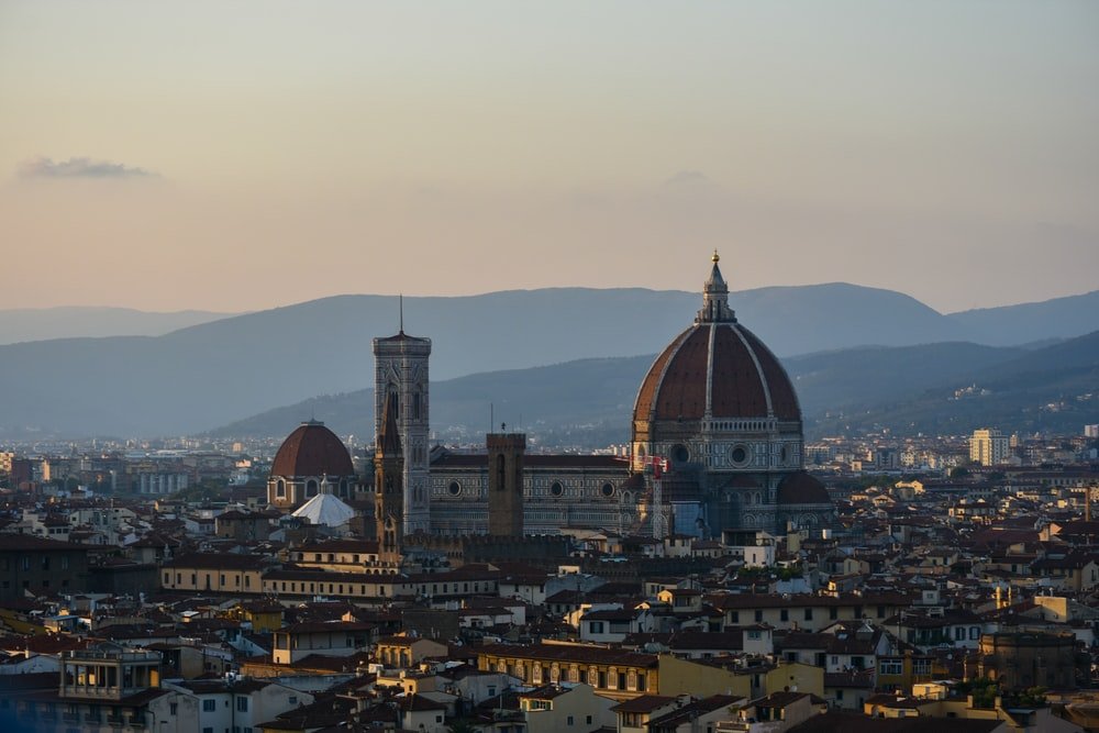 Paint By Numbers | Church In Middle Of The City Under Clear Sky - Custom Paint By Numbers