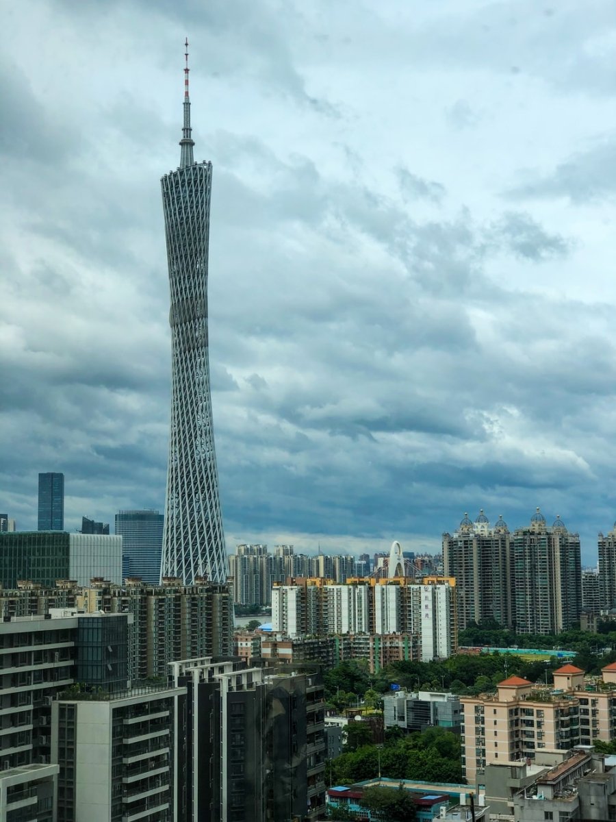 Paint By Numbers | City Skyline Under Cloudy Sky During Daytime - Custom Paint By Numbers