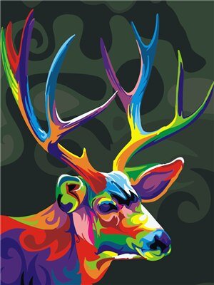 Paint By Numbers | Deer - Custom Paint By Numbers
