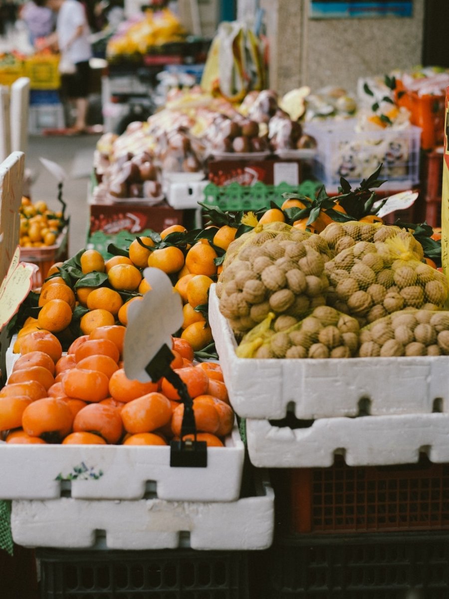 Paint By Numbers | Dongguan - Orange Fruits On White Plastic Crate - Custom Paint By Numbers