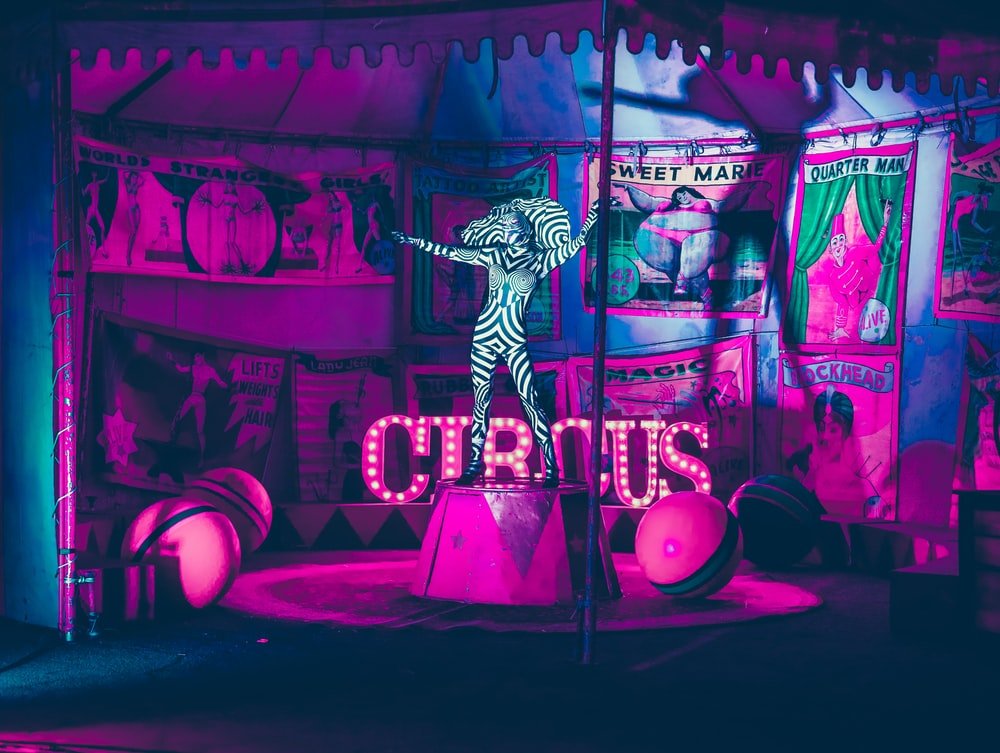 Paint By Numbers | Man In Black And White Shirt Standing On Stage - Custom Paint By Numbers