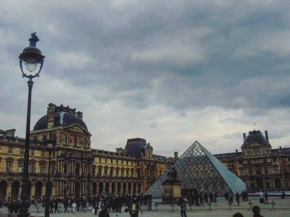 Paint By Numbers | People Walking On Street Near Building During Daytime - Custom Paint By Numbers