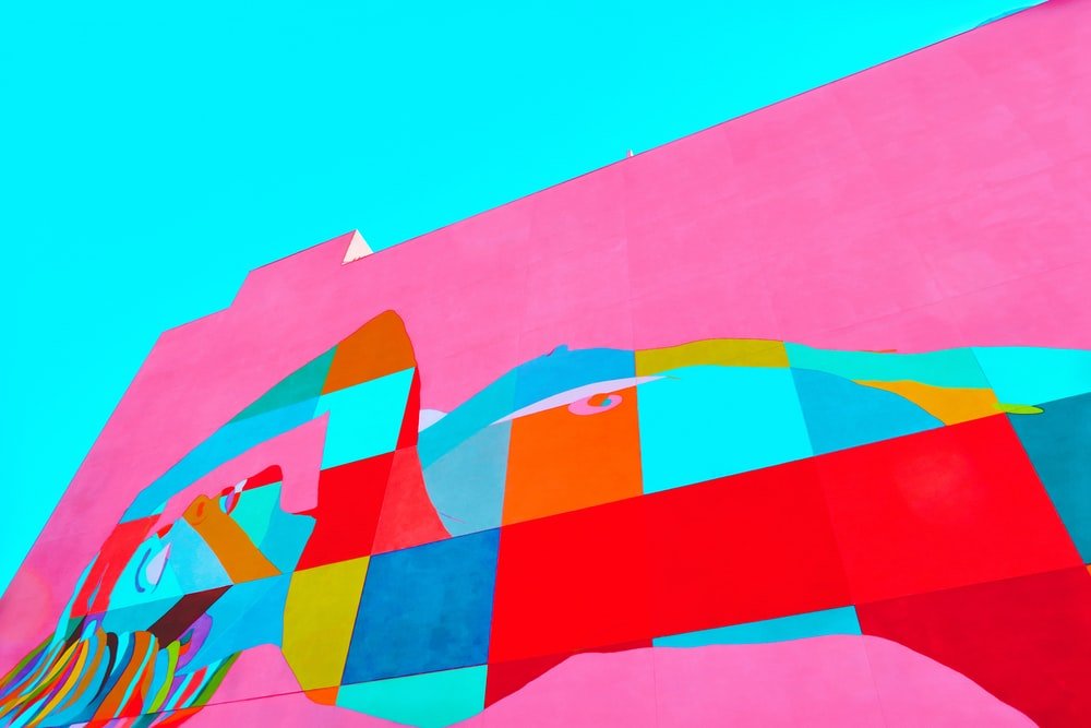 Paint By Numbers | Pink And Multicolored Wall Painting - Custom Paint By Numbers