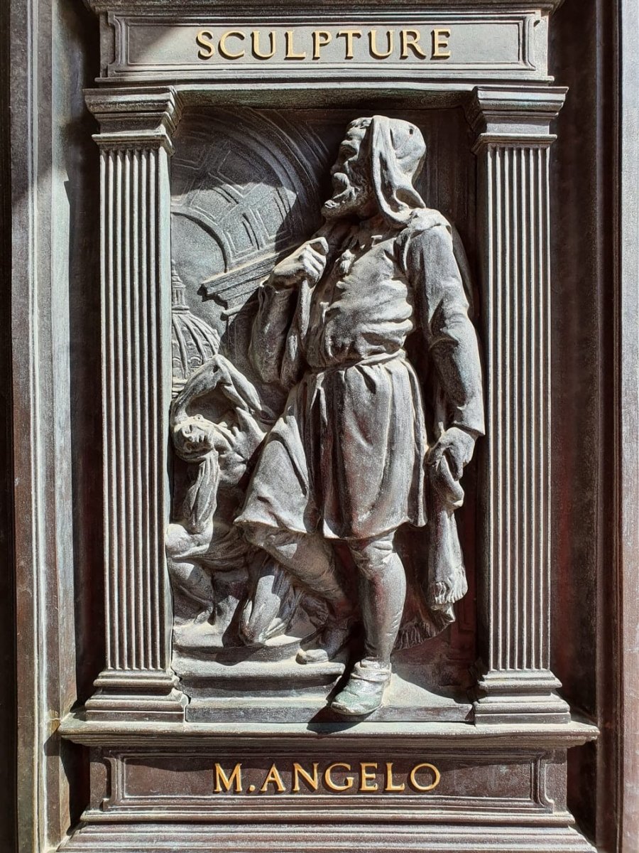 Paint By Numbers | Woman In Dress Statue In The Middle Of The Road - Custom Paint By Numbers