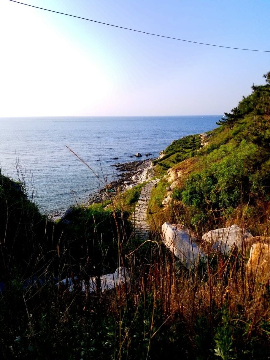 Paint By Numbers | Yantai - Gray Rock Formation - Custom Paint By Numbers