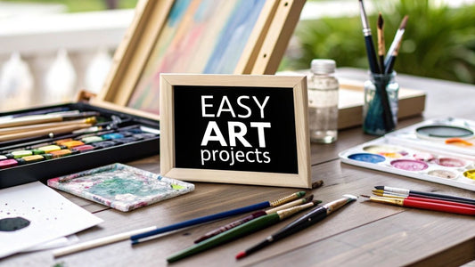 10 Easy Art Projects for Adults to Try in 2025 - Custom Paint By Numbers