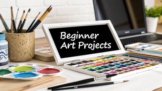 7 Fun Art Projects for Beginners to Try in 2025 - Custom Paint By Numbers