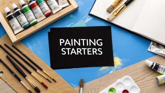 7 Simple Beginning Painting Ideas for 2025 - Custom Paint By Numbers