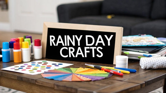9 Fun Rainy Day Crafts for Kids to Try in 2025 - Custom Paint By Numbers