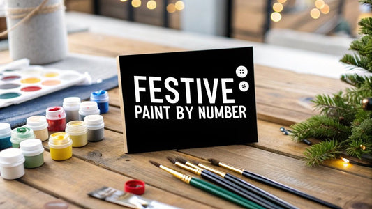 A Guide to Christmas Paint by Number for Adults - Custom Paint By Numbers
