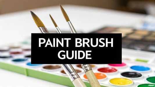 A Guide to Paint Brushes for Paint by Numbers - Custom Paint By Numbers
