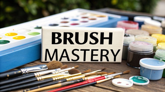 A Guide to Paint By Number Brushes - Custom Paint By Numbers