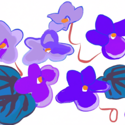 African Violet Color, Meaning, And History - Custom Paint By Numbers