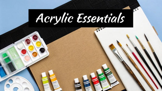 Beginner Acrylic Painting Supplies Your Essential Guide - Custom Paint By Numbers