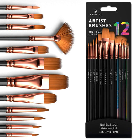 Best Paint Brushes For Artists And Diyers In 2023 - Custom Paint By Numbers