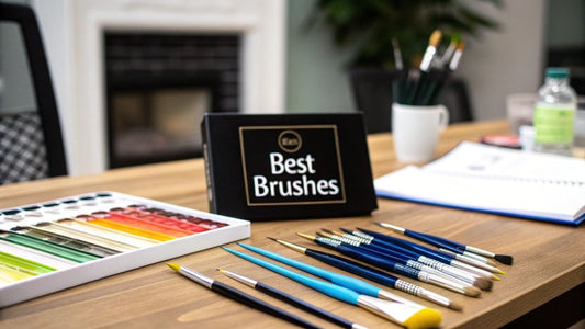 Best Paint Brushes for Paint by Number Kits - Custom Paint By Numbers