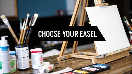 Choosing an Easel for Painting Canvas - Custom Paint By Numbers