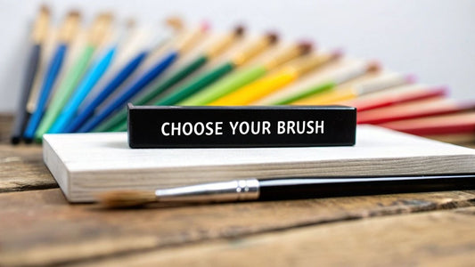 Choosing Your Best Paint by Numbers Brush - Custom Paint By Numbers