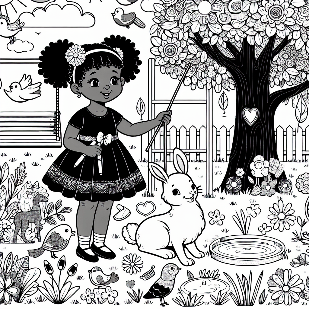 Coloring Pages For Girls – Custom Paint By Numbers