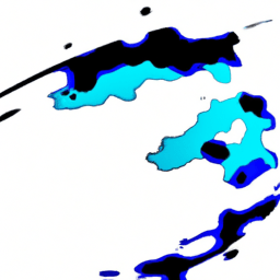 Colors That Go With Cyan And Black – Custom Paint By Numbers