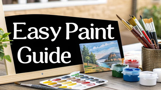 Easy Paint by Numbers for Beginners A Simple Guide - Custom Paint By Numbers