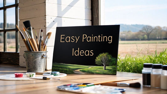 Easy Thing to Paint for Beginners: 10 Simple Projects for 2026 - Custom Paint By Numbers