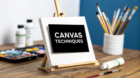 Essential Canvas Painting Techniques for Beginners - Custom Paint By Numbers