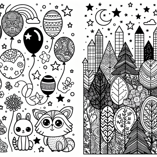 Free Printable Adult Coloring Pages - Custom Paint By Numbers