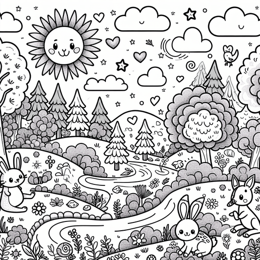 Fun Coloring Pages - Custom Paint By Numbers