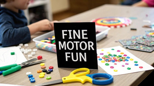 Fun Fine Motor Skills Development Activities for Kids - Custom Paint By Numbers