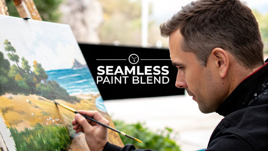How to Blend Paint Seamlessly A Beginner's Guide - Custom Paint By Numbers