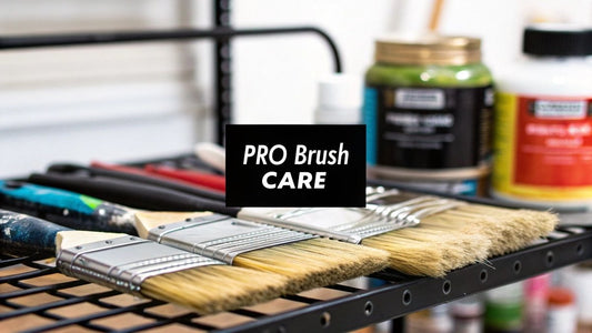 How to Clean Paint Brushes Like a Pro - Custom Paint By Numbers