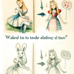 How To Draw A Alice-In-Wonderland - A Step By Step Drawing Guide - Custom Paint By Numbers