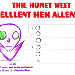 How To Draw A Alien - A Step By Step Drawing Guide - Custom Paint By Numbers