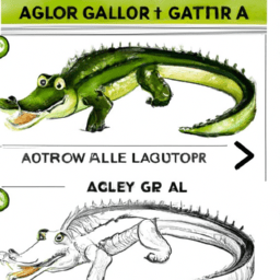 How To Draw A Alligator - A Step By Step Drawing Guide - Custom Paint By Numbers