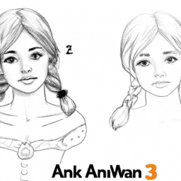 How To Draw A Anna - A Step By Step Drawing Guide - Custom Paint By Numbers