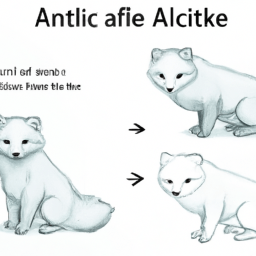 How To Draw A Arctic-Fox - A Step By Step Drawing Guide - Custom Paint By Numbers