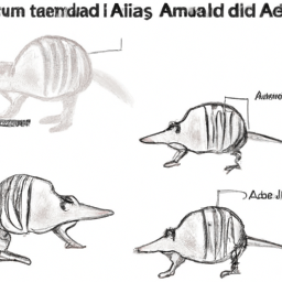 How To Draw A Armadillo - A Step By Step Drawing Guide - Custom Paint By Numbers