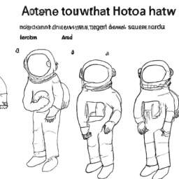 How To Draw A Astronaut - A Step By Step Drawing Guide - Custom Paint By Numbers