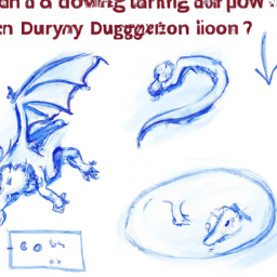 How To Draw A Baby-Dragon - A Step By Step Drawing Guide - Custom Paint By Numbers