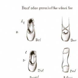 How To Draw A Ballet-Shoes - A Step By Step Drawing Guide - Custom Paint By Numbers